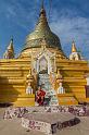 095 Mandalay, Sagaing Heuvel, Shin Pin Nan Kain Pagode